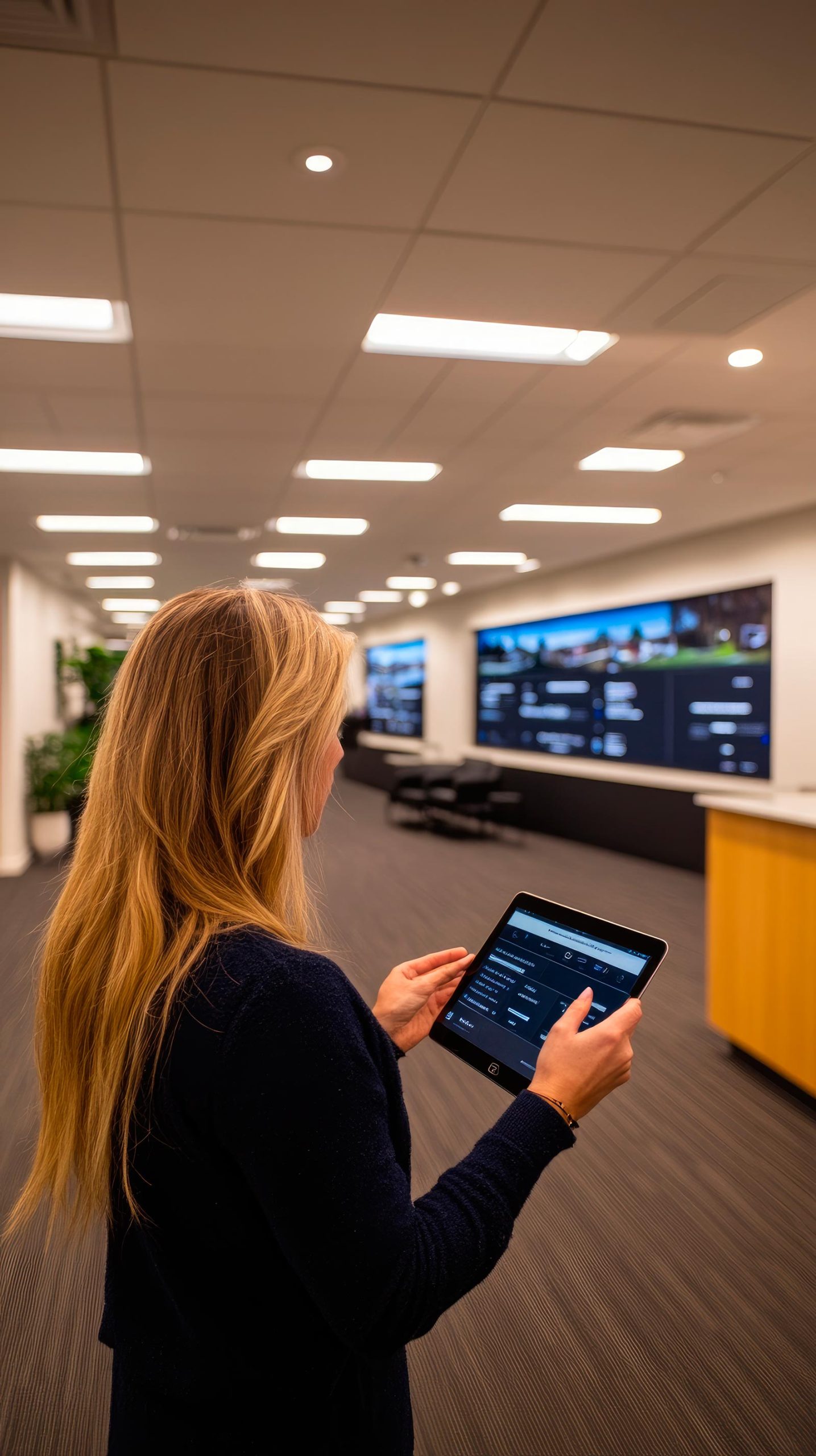 woman-interact-digital-tablet-technology-data-screen-office_70026097